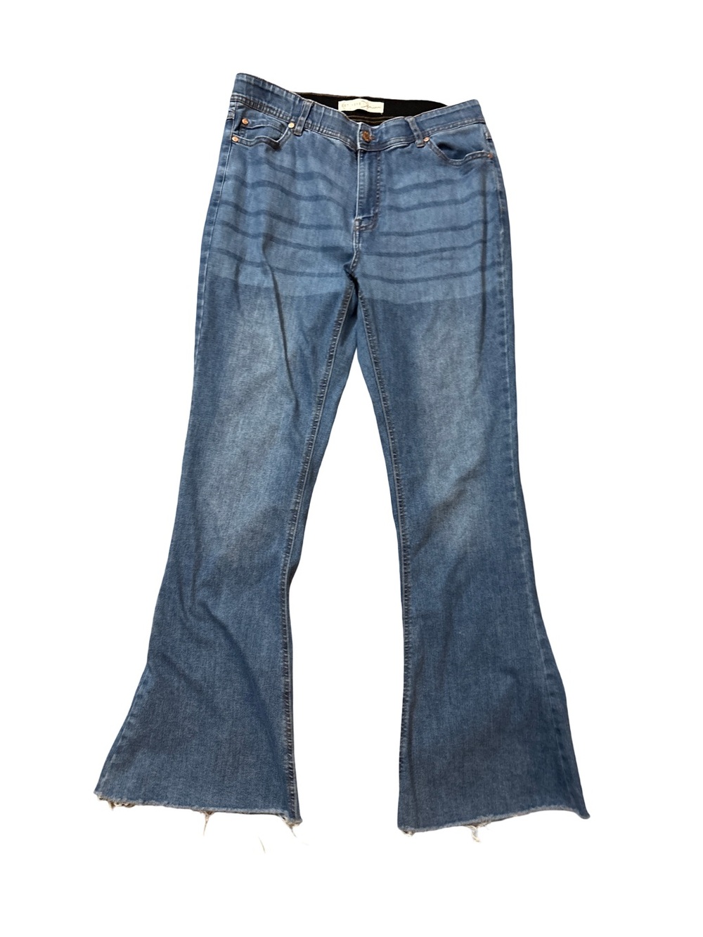 Women’s Blue Flared Jeans - Classic Denim